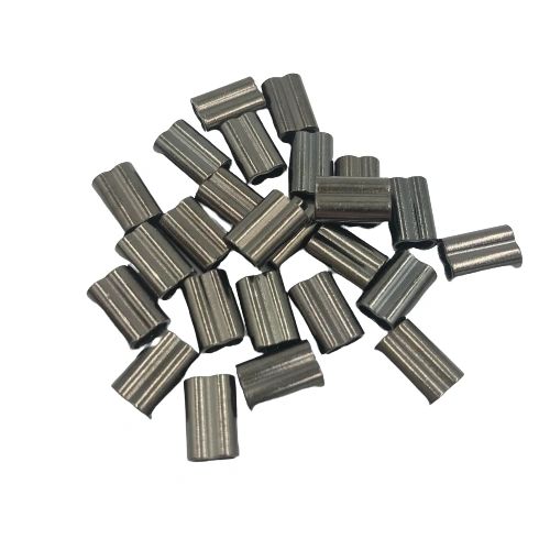 Copper MINI Double Barrel Crimp Sleeves - Size 2.2mm x 9mm - CLEARANCE