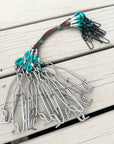 Drops - Stainless Steel PVC Coated Cable with 4.9" SS Clip
