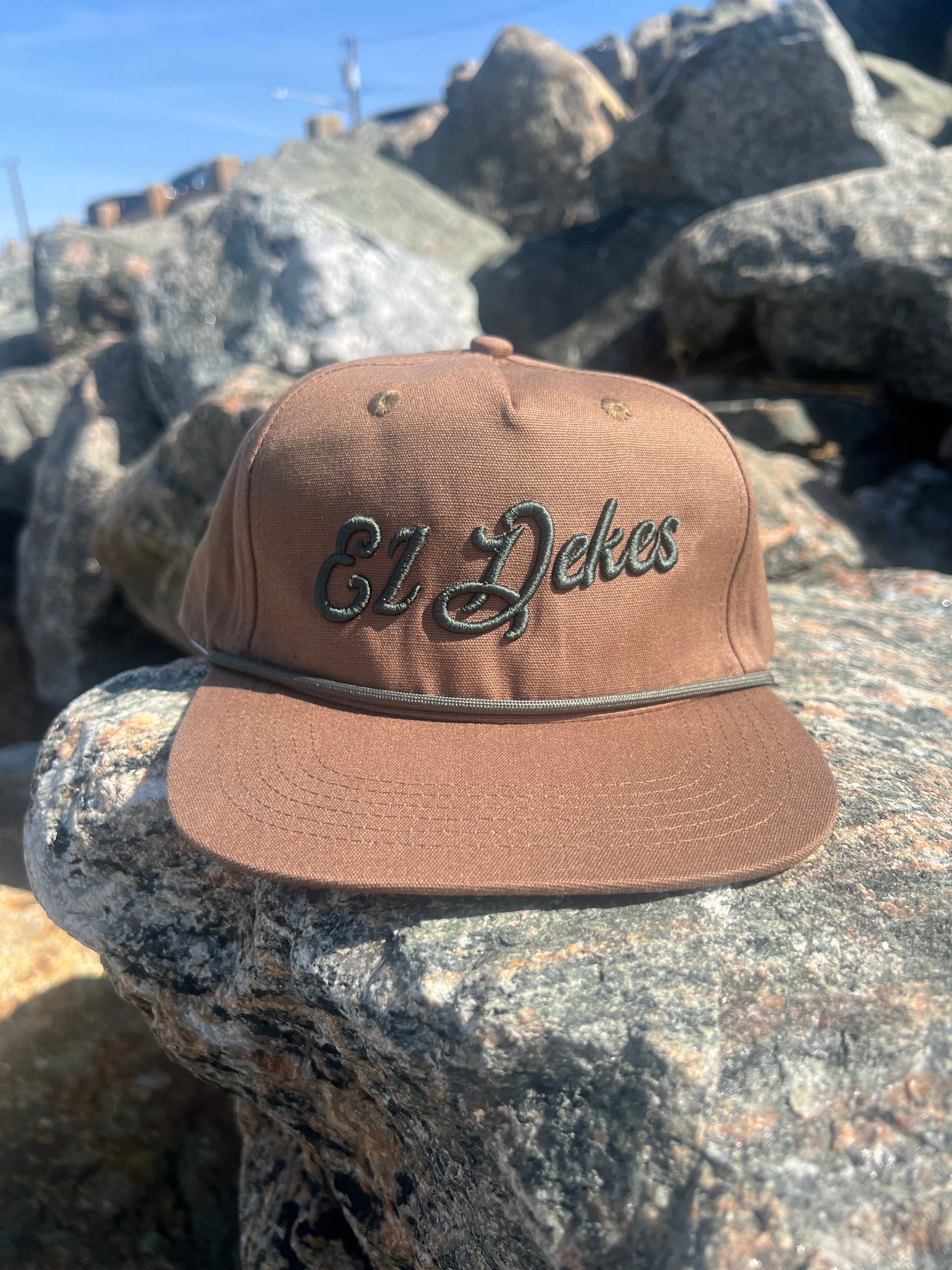 Tobacco Goat Rope Hat