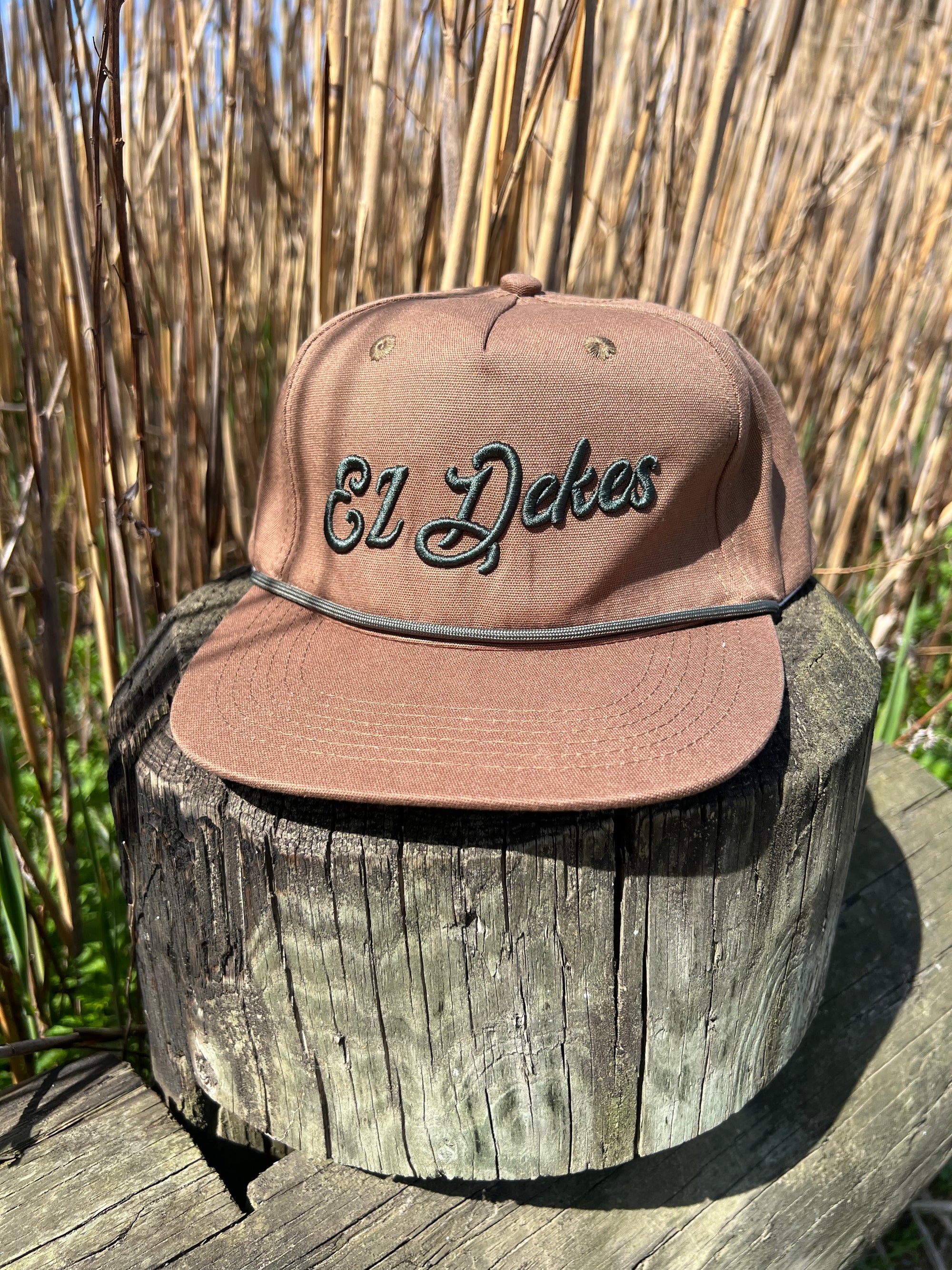 Tobacco Goat Rope Hat