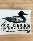 EZ DEKES Waterfowl Hardware Signature Logo Decal - 5"