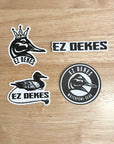 EZ DEKES Sticker Pack (4 Stickers)