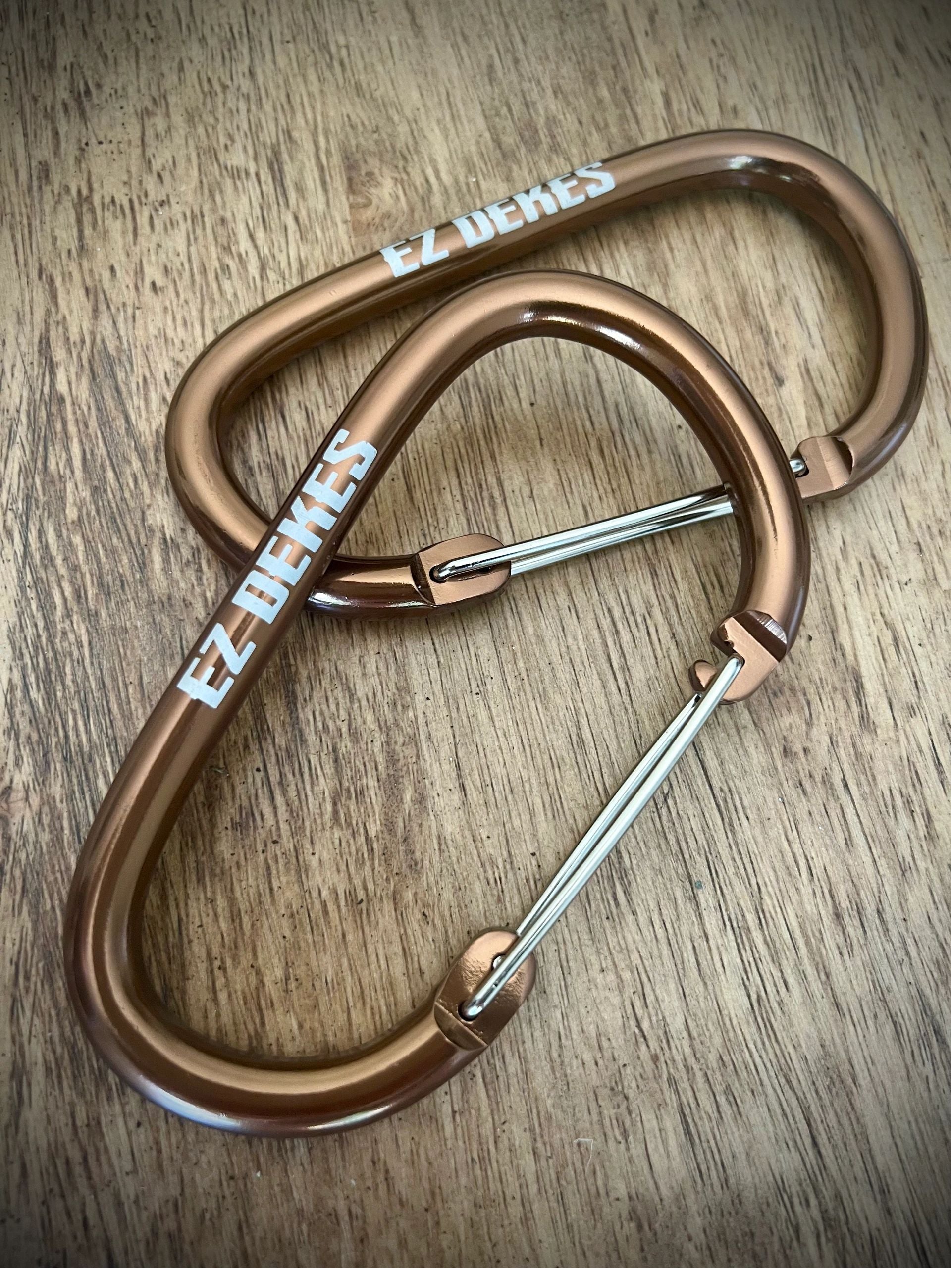 5.5" Carabiner Clip w. EZ DEKES Logo