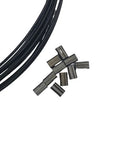 DIY Decoy Rig Kit - 49 Stainless Steel Vinyl Coated Cable w/ Crimps - CLEARANCE