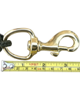 1/4" Nylon DIAMOND Braid Long Line w. Brass Snap