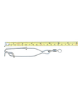 4.9" Stainless Steel Long Line Clips - 12 PK