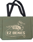 EZ DEKES Large Canvas Carry All Tote