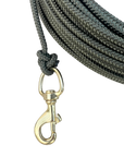 1/4" Nylon DIAMOND Braid Long Line w. Brass Snap