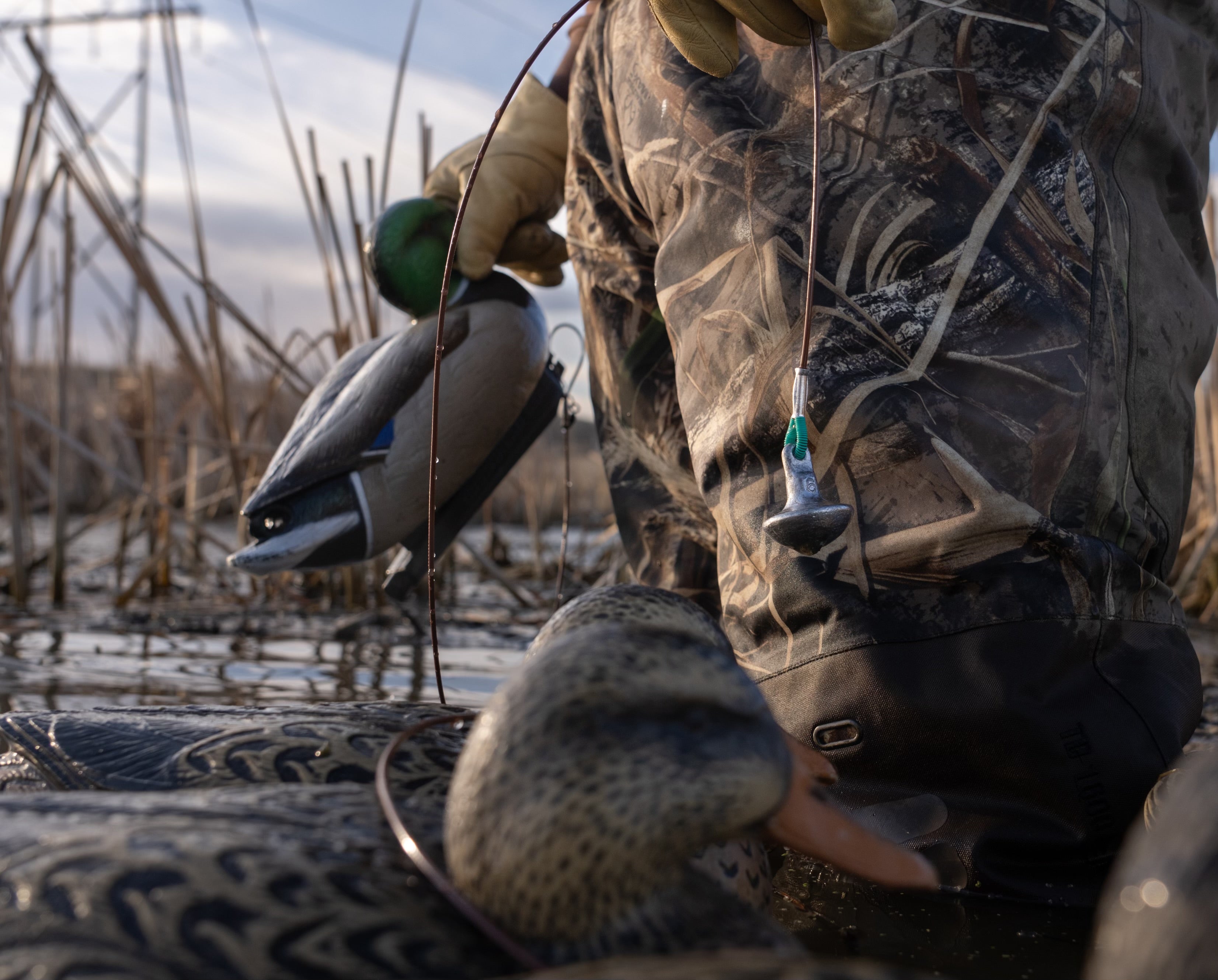 Stainless Steel PVC Coated Cable Texas Duck Decoy Rigs - 6oz – EZDEKES