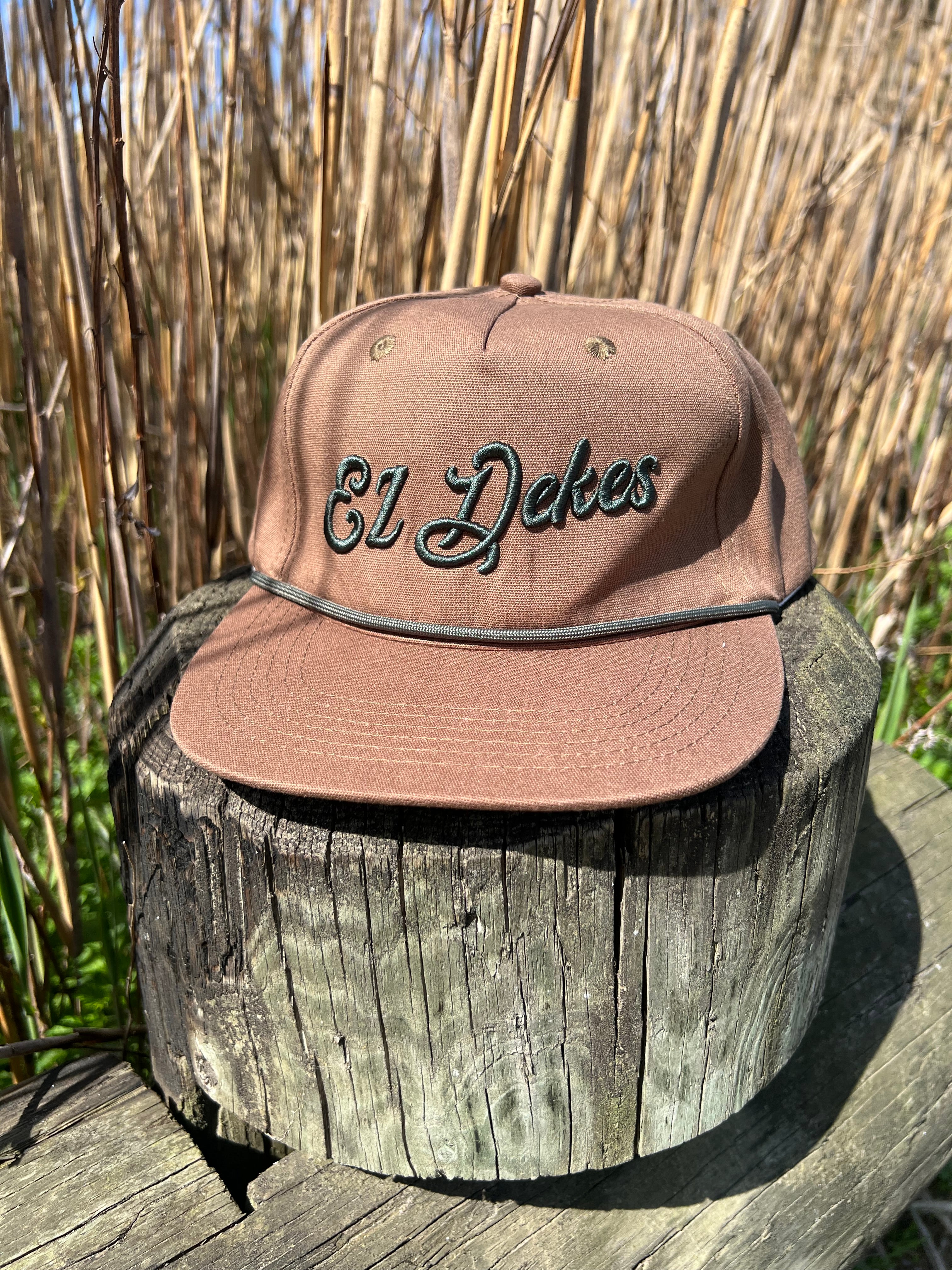 Tobacco Goat Rope Hat – EZ DEKES