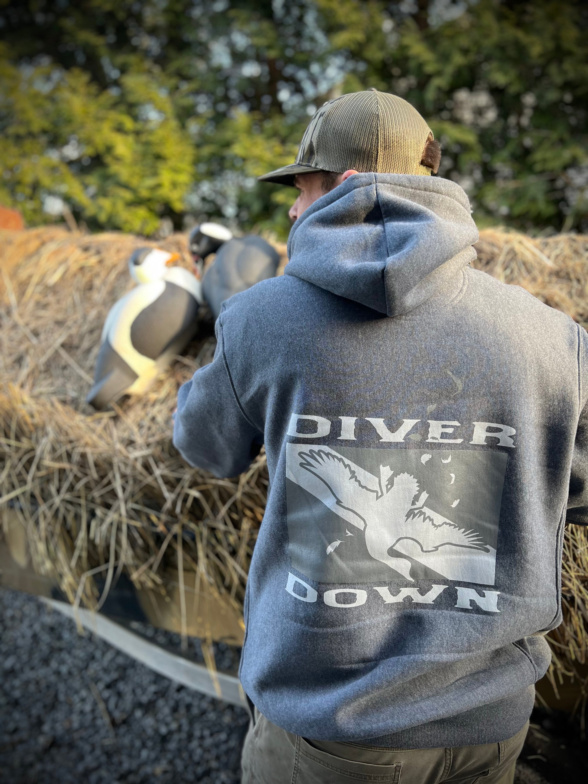 Diver Down Super Heavyweight Hoodie