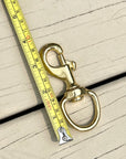 Solid Brass Swivel Bolt Snap