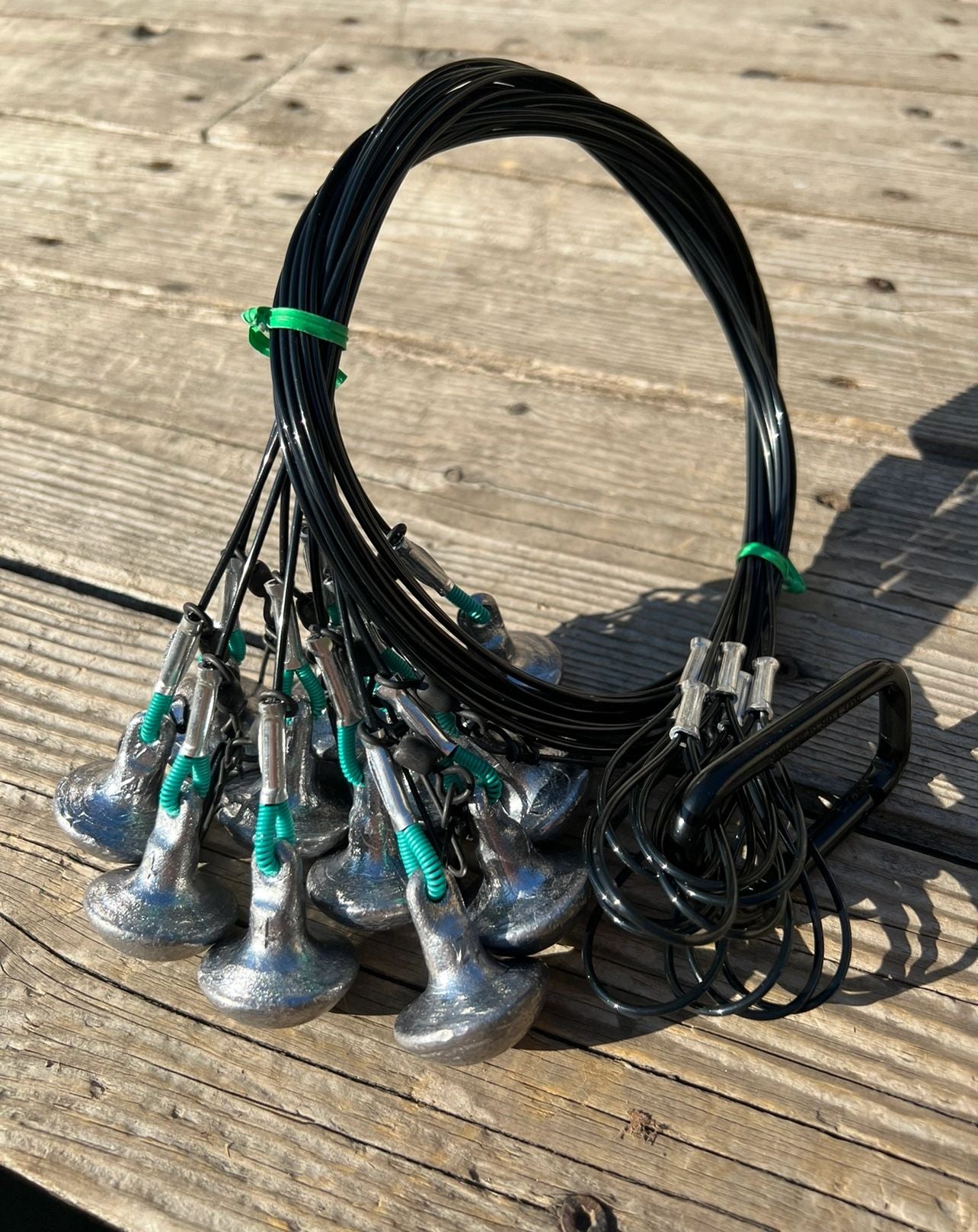 Lifetime Decoys Stainless Steel PVC Coated Cable Timber Duck Decoy Rigs ...