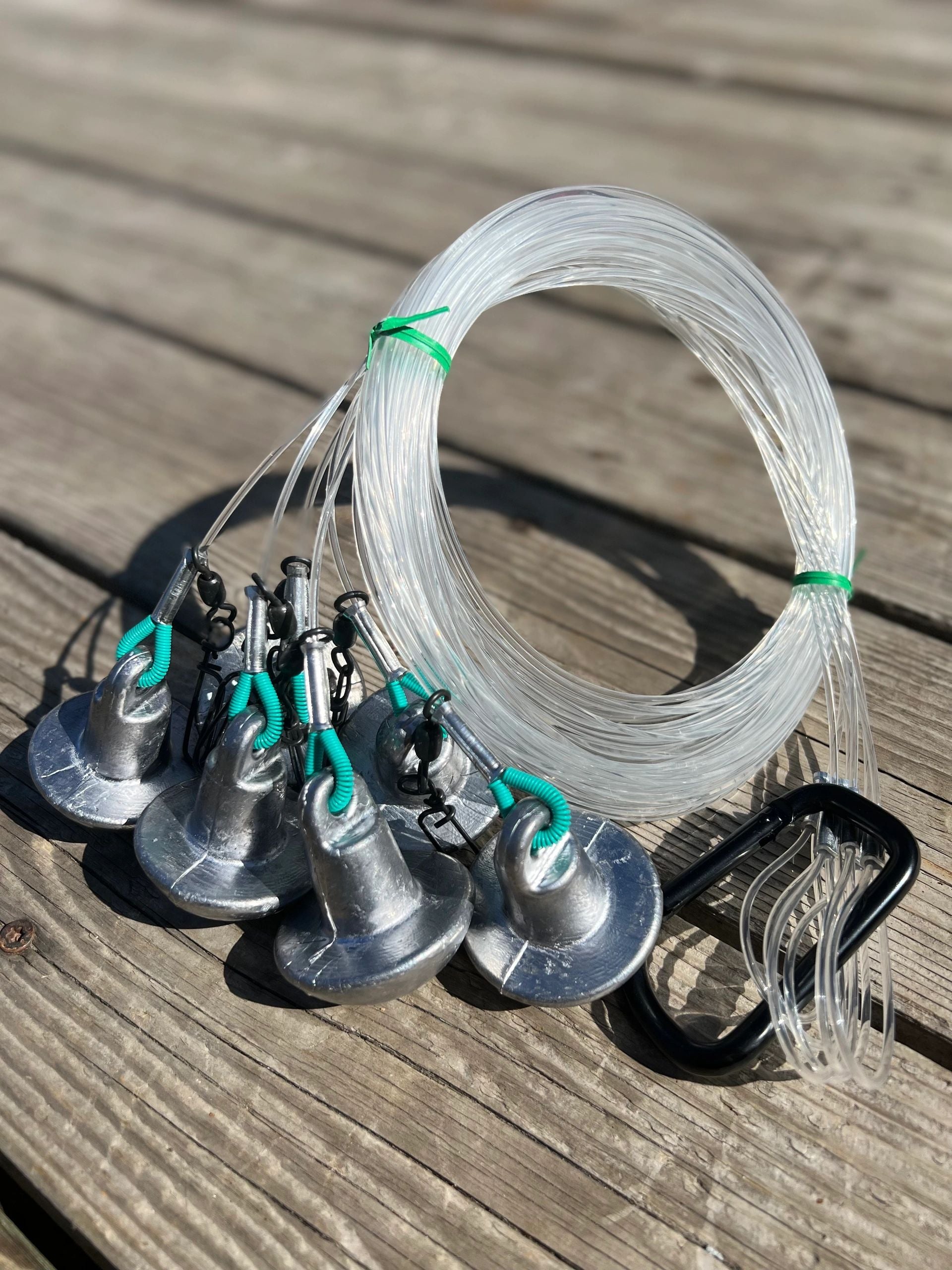 EZ DEKES Mono Texas Duck Decoy Rigs - 12oz Half Dozen – EZDEKES