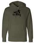Army / Black Classic Logo Heavyweight Hoodie